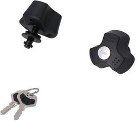 SW Motech Anti-theft protection for EVO carrier. QUICK-LOCK function. 2 matching locks, 2 keys. | QLS.00.046.10101/B