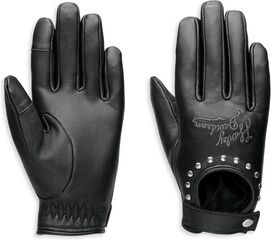 Harley-Davidson Gloves-Leather, Black | 97704-23VW