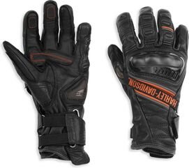 Harley-Davidson Women'S Passage Adventure Gauntlet Gloves, Black | 98188-21VW