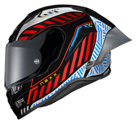 NEXX Race Helmet X.R3R OUT BRAKE BLACK.WHITE, Size: XXS | 01XR301412012