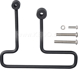 Kedo pannier rack (LH only), Black, Wrenchmonkee / GibbonSlap-Style | WM0020S