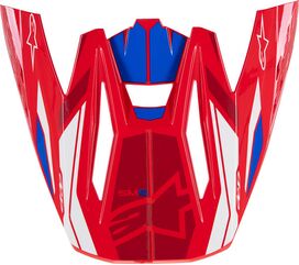 Alpinestars / アルパインスターズ Red/Blue Supertech M5 Helmet Visor | 8986023-3017-OS