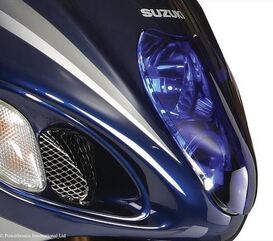 Powerbronze / パワーブロンズ ヘッドライトプロテクター フロストステルスグレー SUZUKI GSX1300R ハヤブサ 99-07 | 440-S178-019