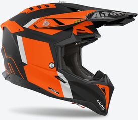 Airoh オフロード ヘルメット AVIATOR 3 GLORY、オレンジ マット | AV3GL32 / AI43A1399DGOC