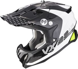 Scorpion / スコーピオン Exo Offroad Helmet Vx-22 Air Ares ブラックマット シルバー | 32-379-159