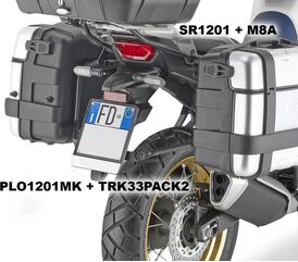 GIVI / ジビ サイドケースキャリア ONEFIT Monokey Honda XL 750 Transalp トランザルプ (23) | PLO1201MK