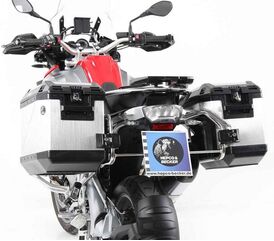ヘプコ＆ベッカー サイドキャリア カットアウト ステンレス Xplorer カットアウト サイドボックス付 BMW R1200GS LC (2013-) | 651665 00 22-00-40