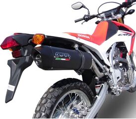 GPR / ジーピーアール Original For Honda Crf 250 L / Rally 2017/20 E4 Homologated Slip-On Catalized Furore Evo4 Nero | E4.H.248.CAT.FNE4