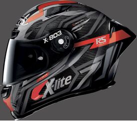 Nolan / ノーラン X-LITE フルフェイス ヘルメット X-803 RS DECEPTION, Ultra Carbon Deception Red, Size S | U8R0005960765