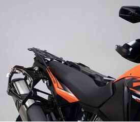 SW-MOTECH PRO side carriers Black. KTM 1050/1090/1190 Adv,1290 SAdv. | KFT.04.333.30001/B