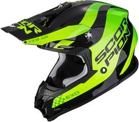 Scorpion / スコーピオン Vx-16 Evo Air Soul Helmet Black Green XS | 146-376-69-02