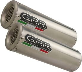GPR / ジーピーアール Original For Ducati 748 -S-Sp-R-Rs 1995/02 Homologated Silencer With Mid Manifold Catalized M3 Inox | D.20.1.M3.INOX