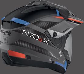 Nolan / ノーラン フルフェイス ヘルメット N70-2 X EARTHQUAKE N-C, Blue Black, Size XS | N7X0005830487