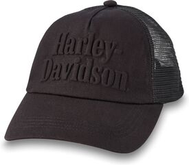 Harley-Davidson Hat-Trucker,Woven,Black | 97630-24VW