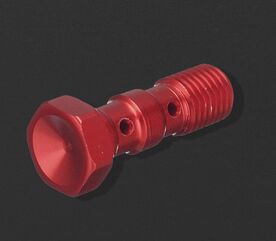 ABM / エービーエム Double banjo bolt, M10x1, カラー: ゴールド | 101119-F12