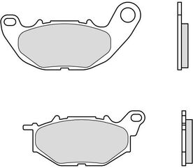 BREMBO / ブレンボ ブレーキパッド 07YA52SA シンタード・メタル | 07YA52SA