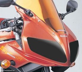 Powerbronze / パワーブロンズ ヘッドライト  プロテクター SUZUKI SV650S 03-11 ブルー | 440-S402-008