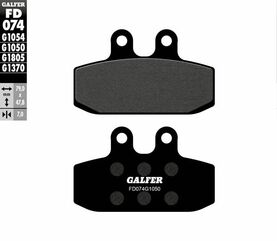 Galfer / ガルファー ブレーキパッド セミメタル スクーター | FD074G1050
