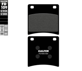 Galfer / ガルファー ブレーキパッド セミメタル | FD109G1054