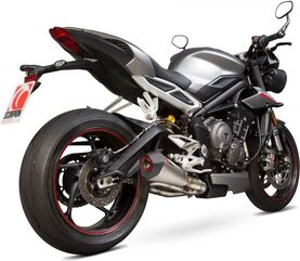 Scorpion / スコーピオンエキゾースト Serket （Taper）テーパースリップオン チタンスリーブ eマーク Triumph Street Triple 765 17-Cu | RTR87TEO