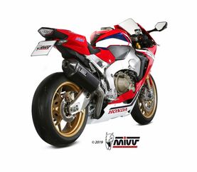 MIVV / ミヴマフラー Speed Edge Black Stainless Steel Exhaust | H.070.LRB
