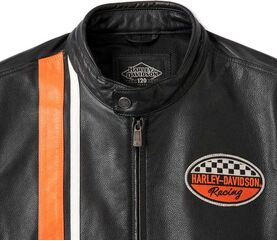 Harley-Davidson Men'S 120Th Anniversary Leather Jacket, Black leather | 97051-23VM