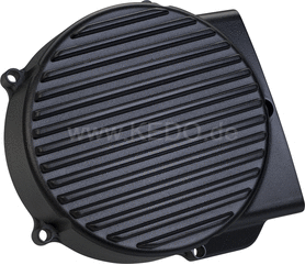 Kedo ViRace' Generator Cover with Cooling Fins, Black Coated | 50603S