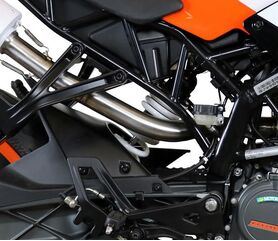 GPR / ジーピーアール Original For Ktm Rc 125 2017/20 E4 Homologated スリッポンエキゾースト Catalized Deeptone Inox | E4.KT.80.CAT.DE