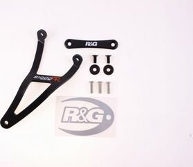 R&G (アールアンドジー) エキゾーストハンガー Kit - BMW S1000XR '15-'19, ブラック | EH0064BKA