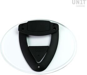 Unitgarage / ユニットガレージ Number plate with quick release system, White | U075-White