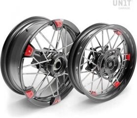 Unitgarage / ユニットガレージ Pair of spoked wheels NineT Racer & Pure 24M9 SX tubeless | 1669