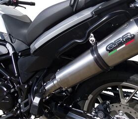 GPR / ジーピーアール Original For Bmw F 700 Gs 2016/18 E4 Homologated スリッポンエキゾースト Gp Evo4 Poppy | E4.BM.100.GPAN.PO