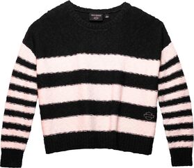 Harley-Davidson Women'S Westcoast Striped Sweater, Yarn-dyed stripe | 96418-23VW