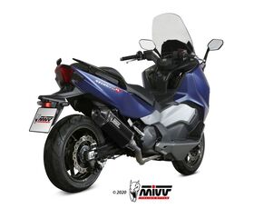 MIVV / ミヴマフラー Speed Edge Black Stainless Steel Exhaust | SY.002.LRB