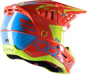 Alpinestars / アルパインスターズ Off Road Orange/Yellow Supertech M5 Action Helmet | 8306023-4475
