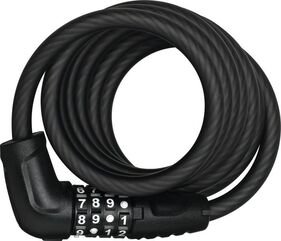 ABUS / アバス Numero 5510C/180 BK SCLL Coil Cable Lock | 86167