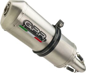 GPR / ジーピーアール Original For Suzuki V-Strom Dl 650 2004/11 Homologated Mid Full Exhaust Catalized Satinox | CAT.22.SAT