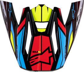 Alpinestars / アルパインスターズ Orange/Yellow Supertech M5 Helmet Visor | 8986023-4475-OS