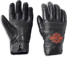Harley-Davidson Men'S Grapnel Leather Gloves, Black | 98146-22EM