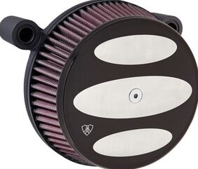 ARLEN NESS / アレンネス エアフィルターキット BIG SUCKER STAGE 1 SCALLOPED M8 ブラック | 18-340