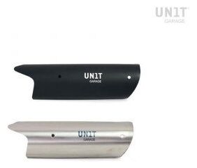 Unitgarage / ユニットガレージ Heat shield for HD Pan America catalyst with central stand | 3301_with-central-stand