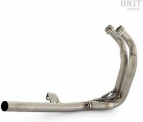 Unitgarage / ユニットガレージ Headpipe Ténéré 700 without catalitic converter in titanium | 3207Tit_euro_5