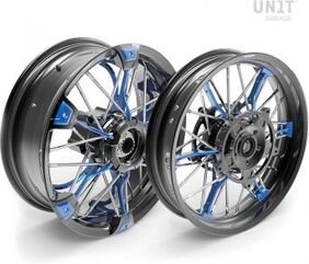 Unitgarage / ユニットガレージ Pair of spoked wheels NineT Racer & Pure 24M9 SX-Spider tubeless | 1676