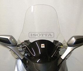 Isotta Windshield Medium Protection Full Attack Clear With Mounts For Joymax/Gts/Firenze/Rv/Voyager 125-250-300 Evo 2007 | SC3607