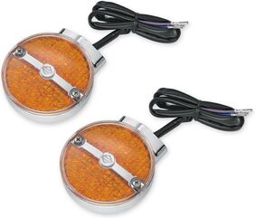 ハーレーダビッドソン LED ターンシグナル フロント アンバー | 68411-10