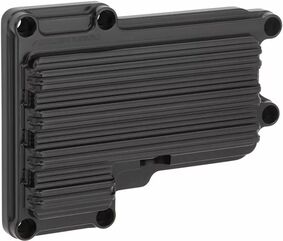 Arlen Ness / アレンネス 10-ゲージ トランスミッションサイドカバー ブラック | 03-854