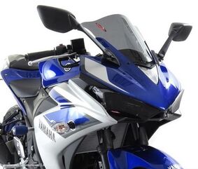Powerbronze / パワーブロンズ スタンダードスクリーン クリア YAMAHA YZF-R3, 15-18 | 410-Y166-000