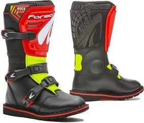 Forma / フォーマ Rock Standard Off-road Kid Fit, Black/Red/Yellow Fluo |FORC410-991078