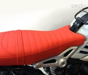 Unit Garage Seat cover in Orange (long seat) | COD. 2029O