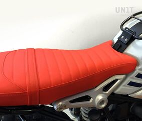 Unit Garage Seat cover in Orange (long seat) | COD. 2029O